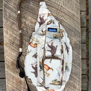 Kavu Day Menagerie Rope Sling Bag Excellent Condition